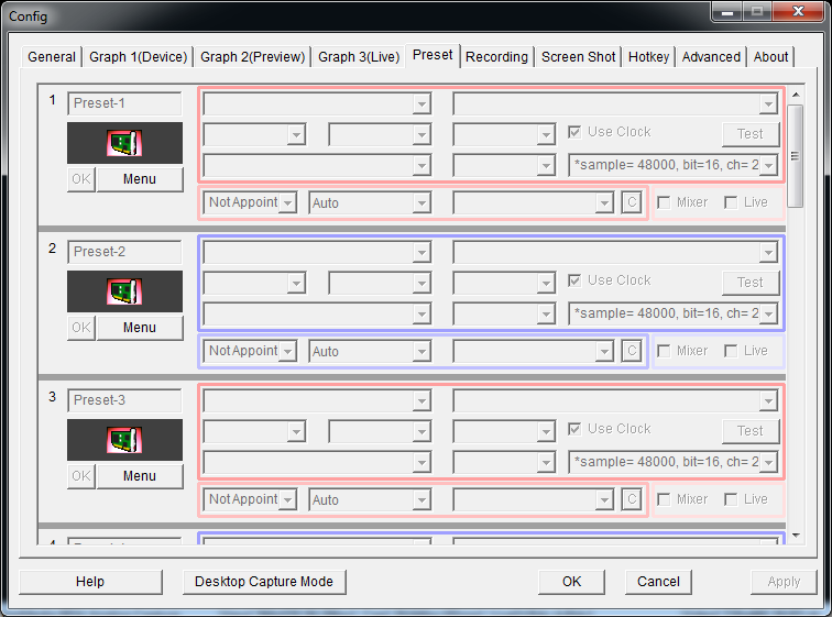 Preset